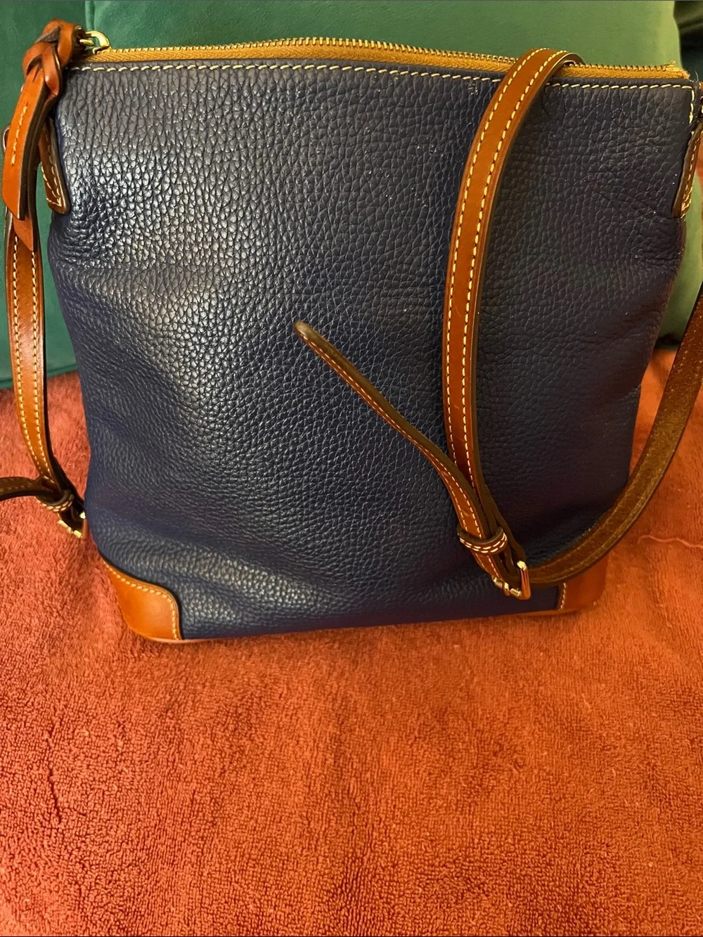 Dooney and Bourke Blue crossbody Bag - Picture 3 of 10